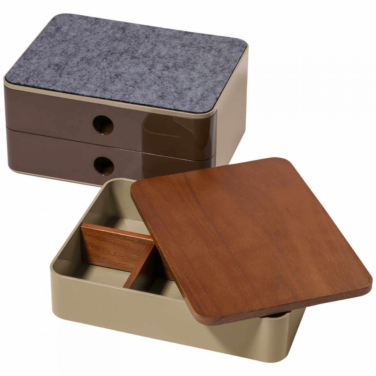 HAN | Allison Holz-Filz-Set Eiche (1199-02)